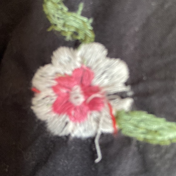 Zara embroider short , barely used. Great condition . Elastic waist, - Picture 6 of 6